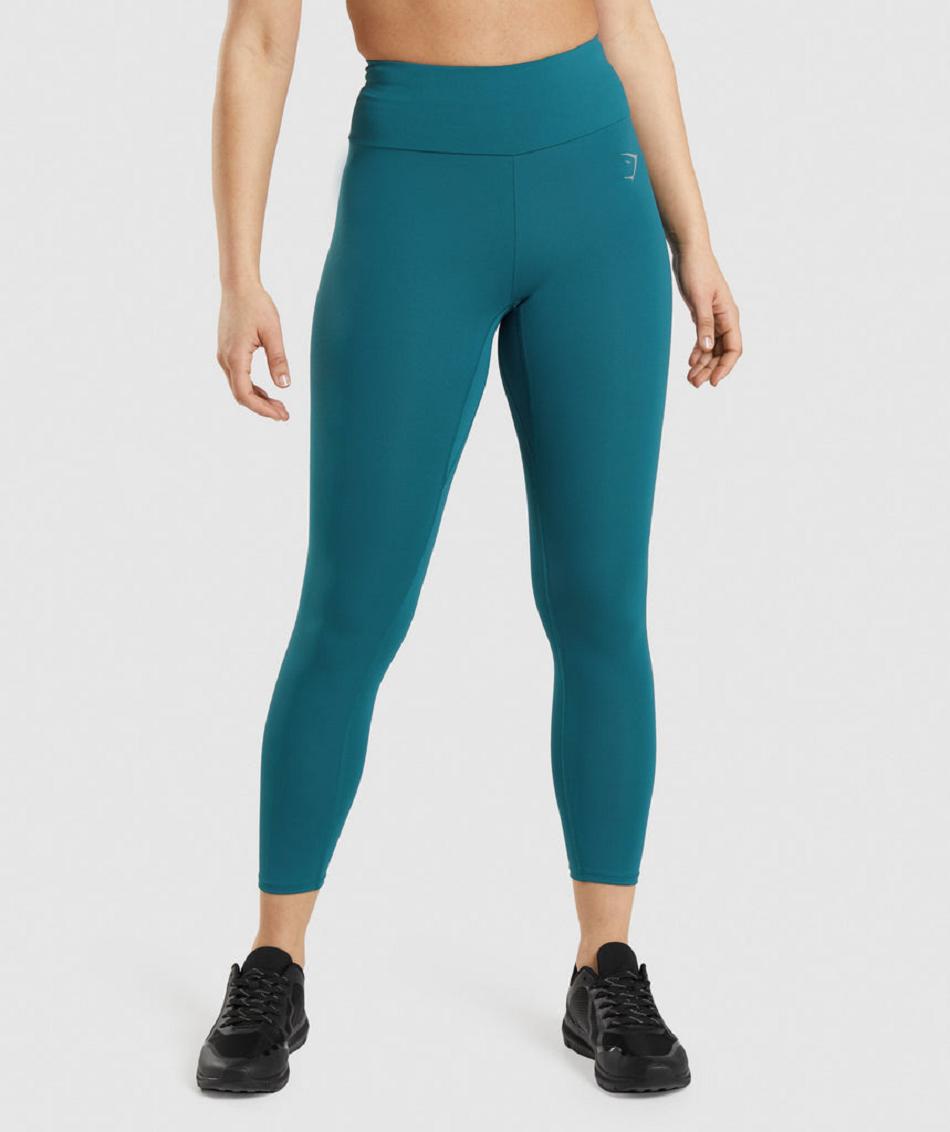 Gymshark Speed Ženske Tajice Tirkizne | HR 4007JPQ